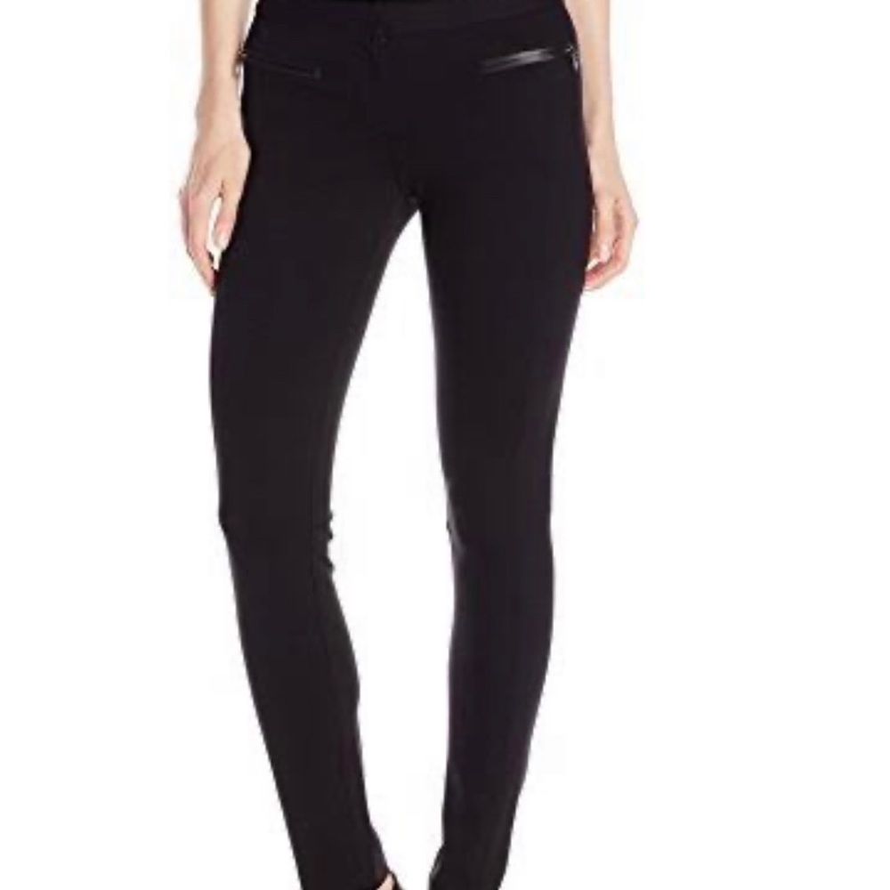 PAIGE Ultra Skinny black Stretch Pants Size 28. Good condition.